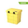 Konteineris plastmasas 655x520x570, 108L