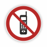 Zīme “Aizliegts lietot mobilo telefonu”