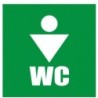 Zīme "WC kungiem"